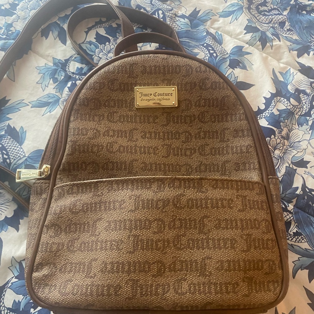Juicy Couture Brown Backpack